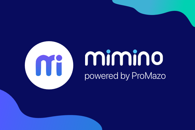Mimino logo and link to site